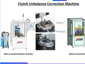 Clutch Unbalance Correction Machine Automatic Balancing Machine