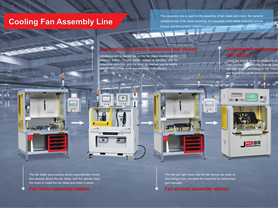 Vehicle Cooling Fan Assemble Line