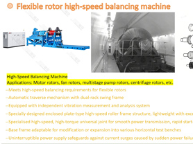 High Speed Balancing Machine for Flexible Rotors