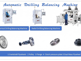Vertical Drilling Fully Automatic Balancing Machine for Automotive Parts Industry