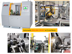 JP Fully Automatic EV Motor Balancing Machine