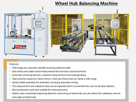 Wheel Hub Balancing Machines