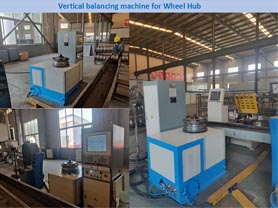 Factory price Wheel hub balancing machine