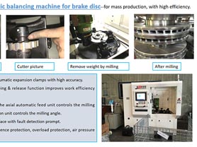 Brake Disc Automatic balancing machine Mass production