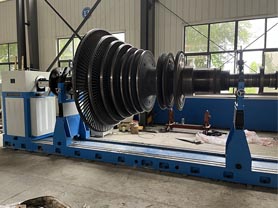 10T Dynamic Balancing of Gas Steam Turbine Rotor