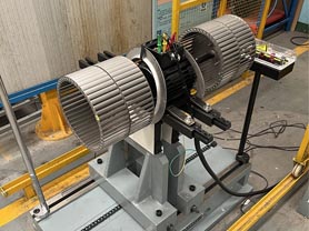 Auto Draught Fan Heater Self Driven Balancing Machines