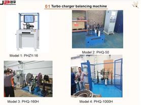 High Precision Turbo Charger Balancing Machine