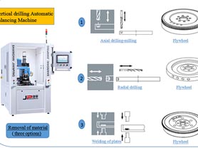 Automatic Drilling Balance Machine for Flywheel Dampers