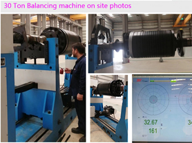 30 Ton Horizontal Balancing Machine On Site Photos