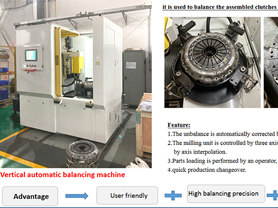 Clutch Vertical Automatic Balancing Machine