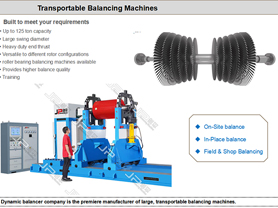 125T Transportable Balancing Machines