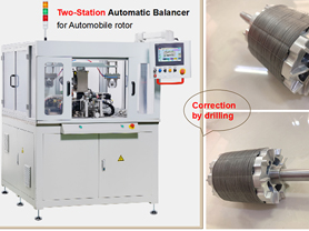 Two Station Automatic Balancer for Automobile Rotor