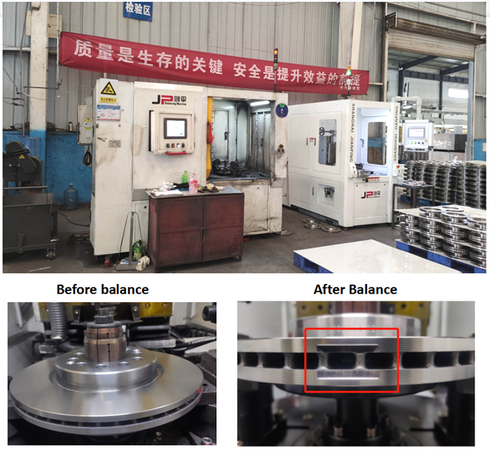 Automatic Balancing Machine for Brake Disc-Company News-JP Balancing ...