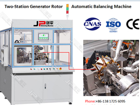 Automatic Balancing Machine for Generator Rotor