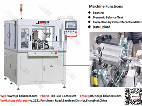 Switched Reluctance Motor Rotor Automatic Balancing Machine