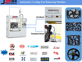 Automotive Cooling Fan Balancing Machine