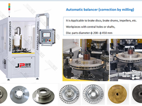 Automatic Balancing Machine Correction by milling