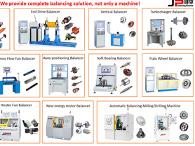 High Performance Dynamic Balancing Machines