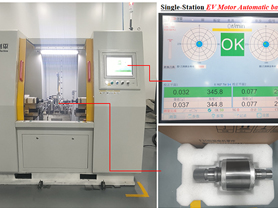 Single-Station EV Motor Automatic Balancer