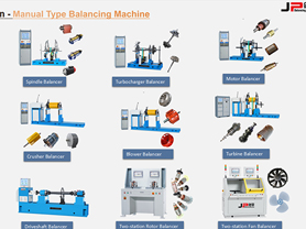 JP Manual & Automatic Balancing Machines