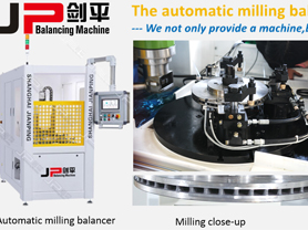 Automatic and Semi Automatic Balancing Machine for Brake Disc