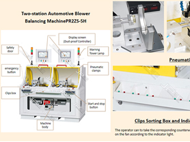 Two-station Automotive Blower Balancing Machines