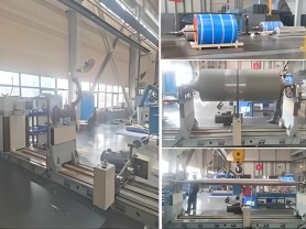 High Precision Balancing Machine for Paper Rolls