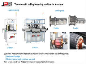 Motor Rotor Automatic Balancing Correction