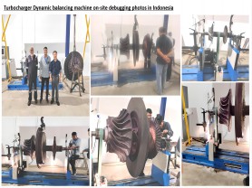 Marine Turbocharger Dynamic Balancing Machine in Indonesia