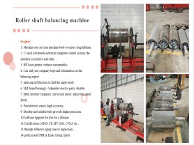 How to Choose Roller shaft balancing machine