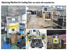 Balancing Machine for Cooling Fans