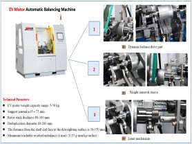 EV Motor Rotor Automatic Dynamic Balancing Machine