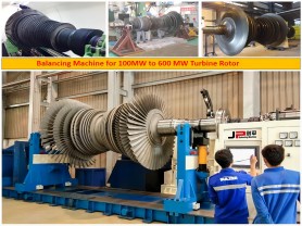 Application of Turbine Rotor Balancing Machine