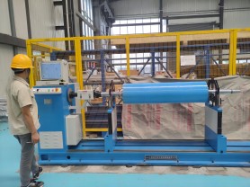 Horizontal Balancing Machine for conveyor rollers