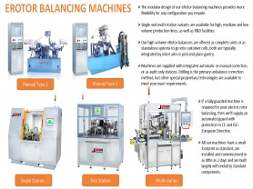 JP Automatic Balancing Machines for EV Motor