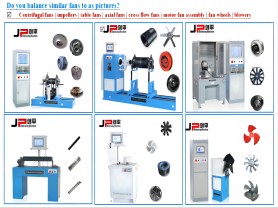 Balancing Machines for Centrifugal Fans Table Fans Axial Fans Cross Flow Fans Motor Fan Assembly