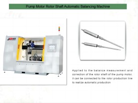 Pump Motor Rotor Shaft Automatic Balancing Machine