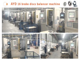 16 units of automatic brake disc balancing machines in AYD Turkish