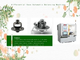 Automatic Balancing Machines for Casting Differential Cases