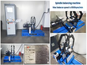 High Speed Spindle Balancing Machine up to 8500 RPM