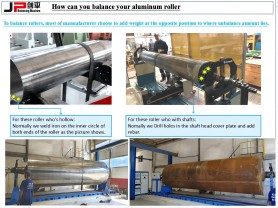 How Can You Balance Your Aluminum Roller