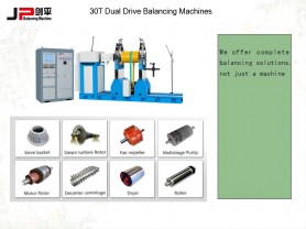 30T Dual Drive Balancing Machines