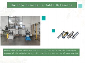 JP Spindle Running-in Table