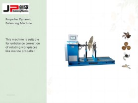 Boat Marine Propeller Dynamic Balancing Machine