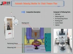 Automatic Single-plane Vertical Riveting & Pressing Unbalance Correction Machine