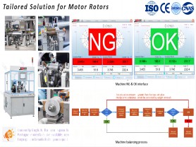 Rotor Two Station Automatic Balancing Machine