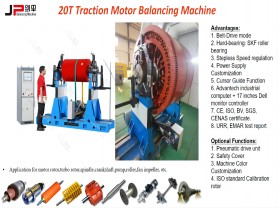 Rail Train Traction Motor Balancing Machine