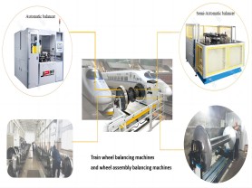 Balancing Machines for Rail Vehicles Locomotive Wheelsets