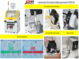 Dynamic Vertical Balancing Machine for Fans in Air Conditioners