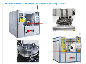 JP AUTOMATIC TRAIN BRAKE DISC BALANCING MACHINE